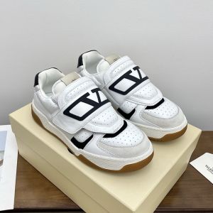 Valentino Joie De Jouer Sneakers Unisex Nappa Leather White/Black