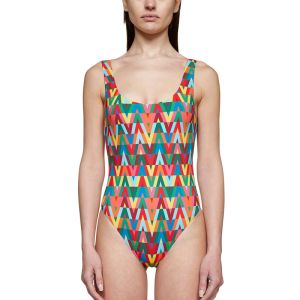 Valentino Swimsuit Women V-Optical Lycra Multicolor