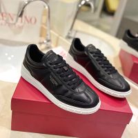 Valentino Upvillage Sneakers Unisex Nappa Leather Black