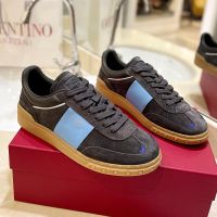 Valentino Upvillage Sneakers Unisex Suede Coffee