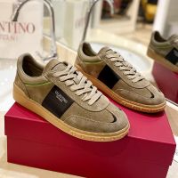 Valentino Upvillage Sneakers Unisex Suede Olive