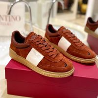 Valentino Upvillage Sneakers Unisex Suede Orange