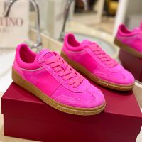 Valentino Upvillage Sneakers Unisex Suede Rose