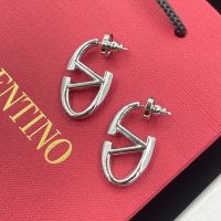 Valentino VLogo The Bold Edition Earrings In Metal Silver