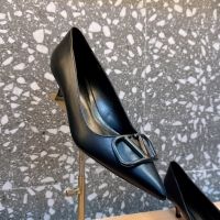 Valentino VLogo Signature Pumps 45MM Women Matching Calfskin Black