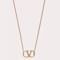 Valentino VLogo Signature Necklace In Metal Gold